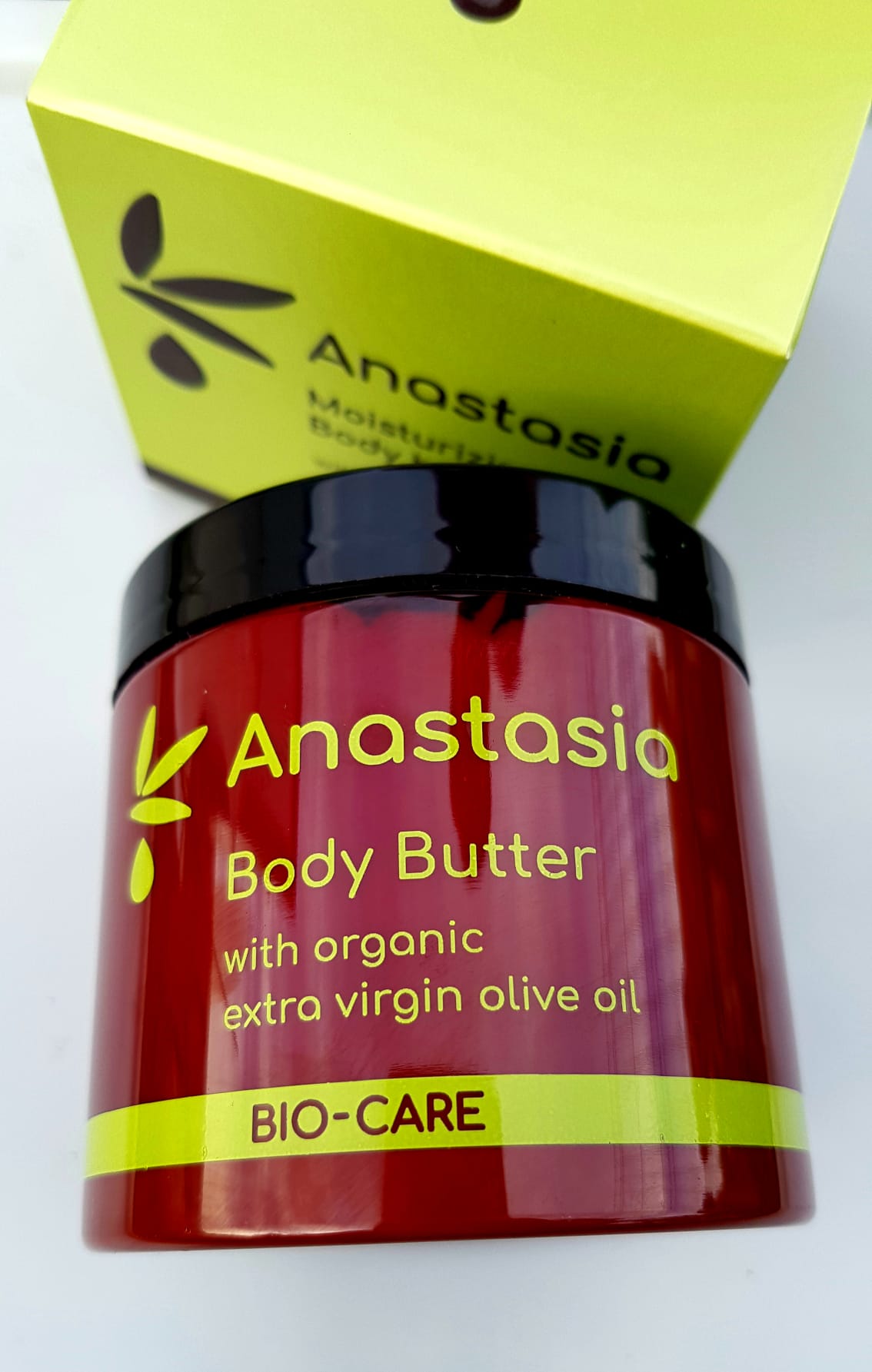 BIO Cremă de corp cu ulei de măsline extravirgin organic