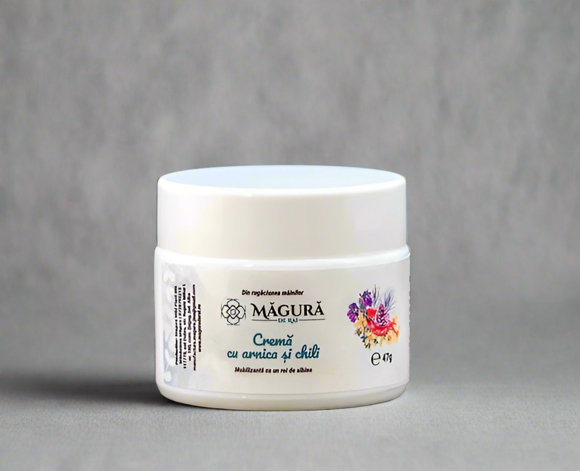 Crema ANTIREUMATICĂ cu arnica și chilli