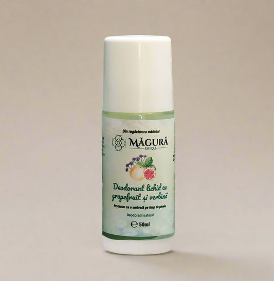 DEODORANT LICHID roll-on cu GRAPEFRUIT si VERBINA