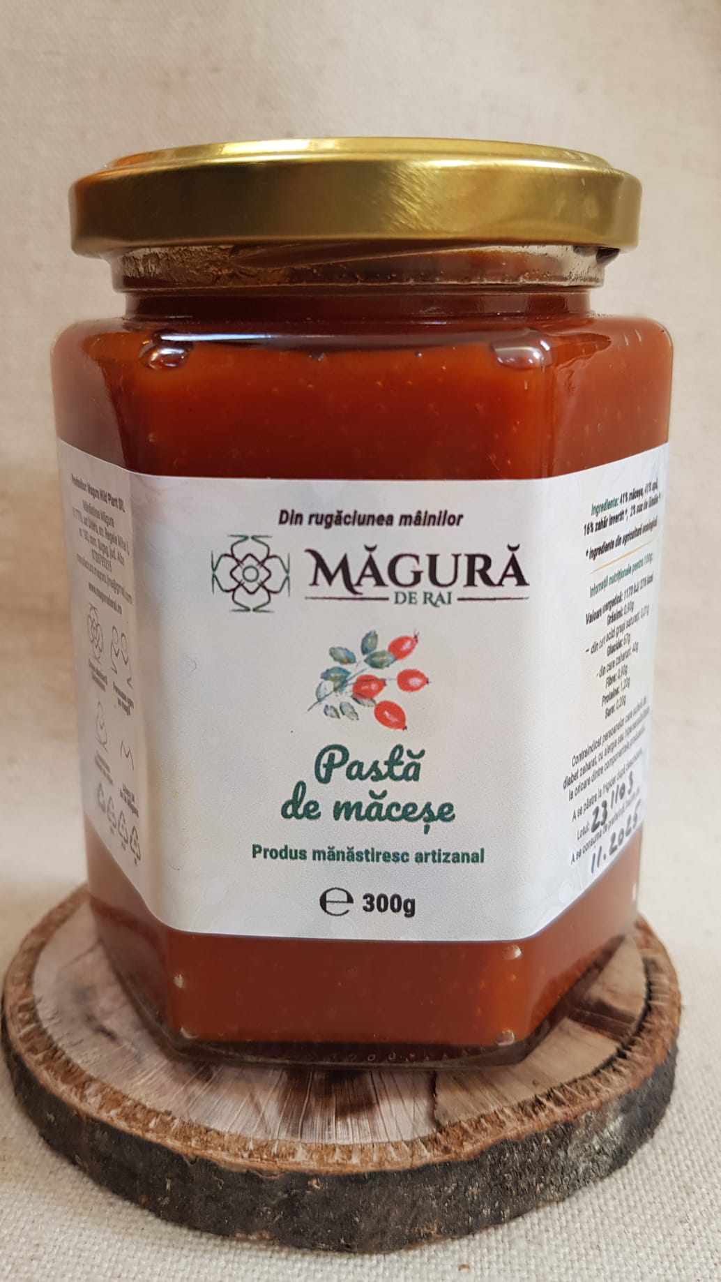 Gem de MĂCEȘE - fără zahăr