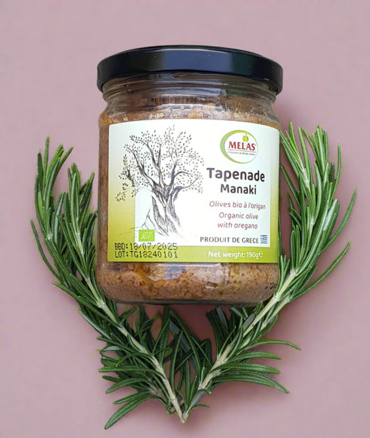 Pastă de măsline BIO Manaki